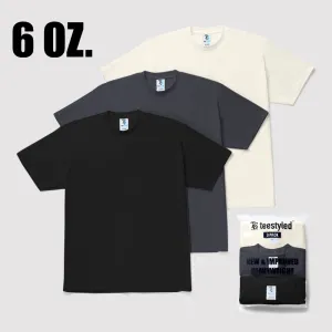 3-PACK | 6 OZ. CLASSIC WEIGHT T-SHIRTS