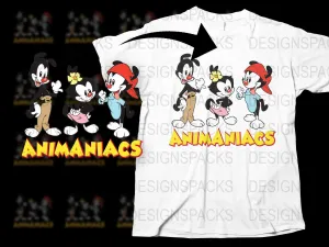 Animaniacs Wakko Yakko Dot Graphic Png Digital Download