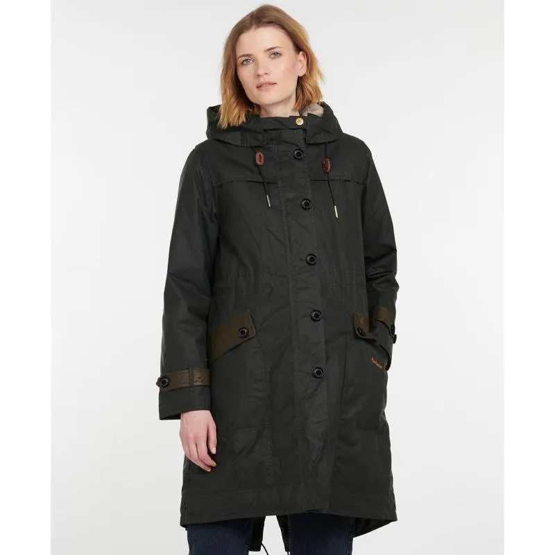 Barbour Avoch Ladies Wax Jacket - Sage/Ancient