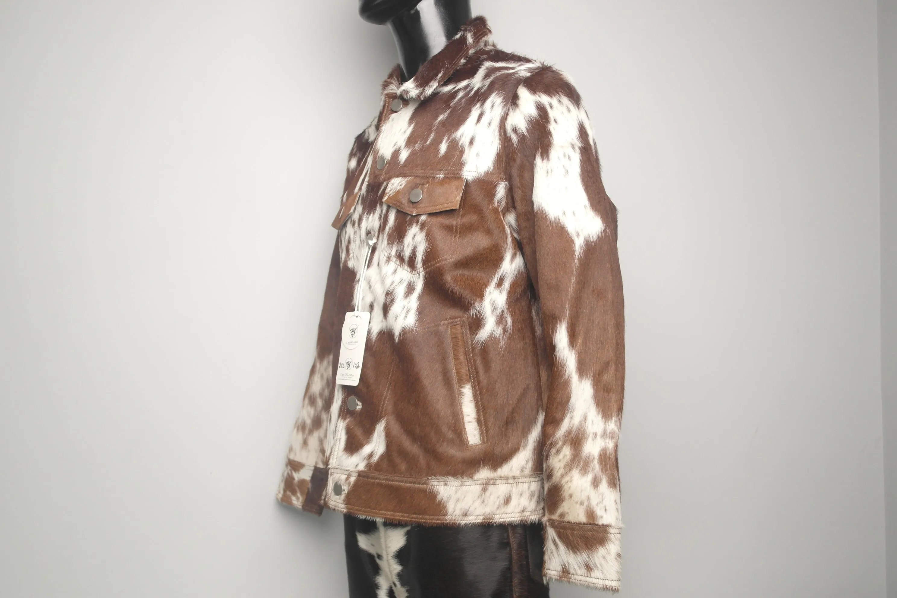 Boho Chic Cowgirl Jacket: Handmade Leather Style