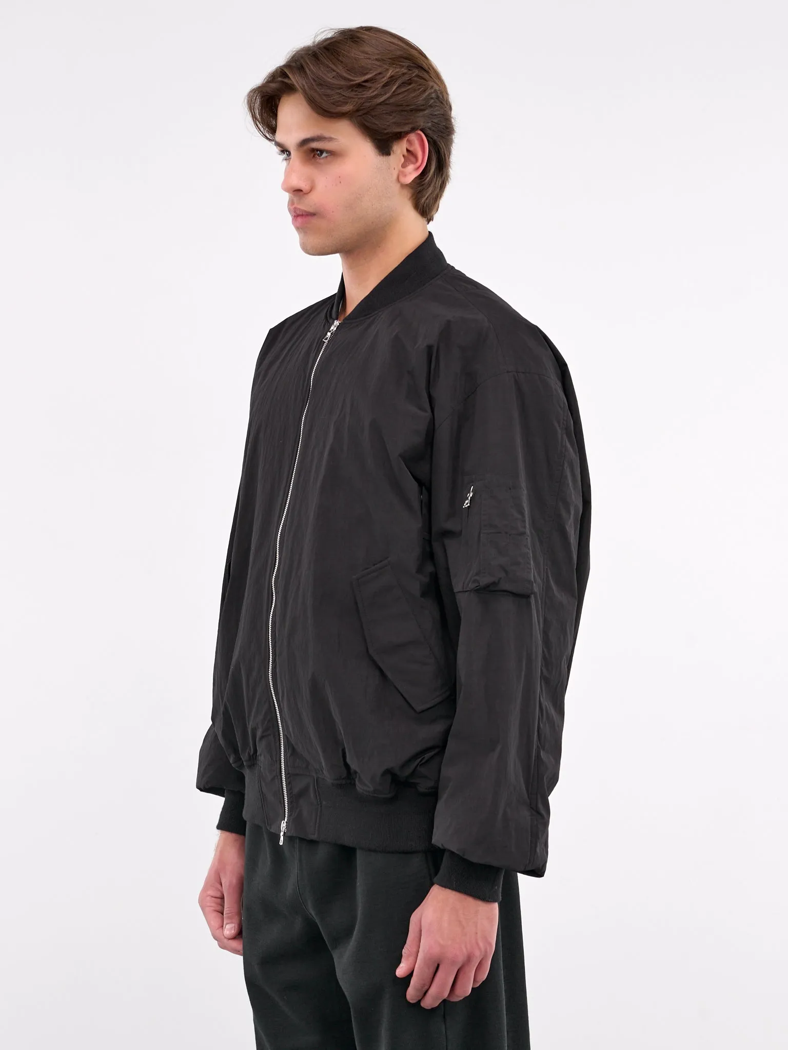 Bomber Jacket (ST-1057-BLACK)