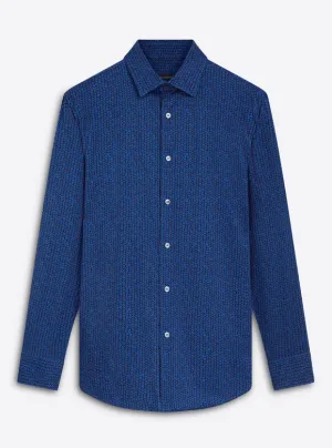 Bugatchi Ooohcotton Shirt James, French Blue