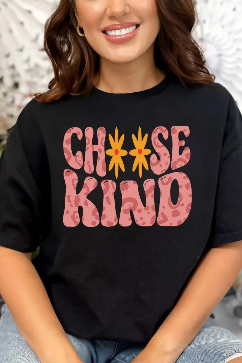 Choose Kind Short Sleeve Relaxed Fit T-Shirt