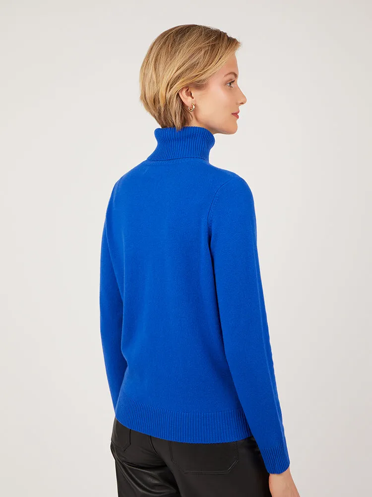 Core Standard 100% Cashmere Roll Neck Jumper