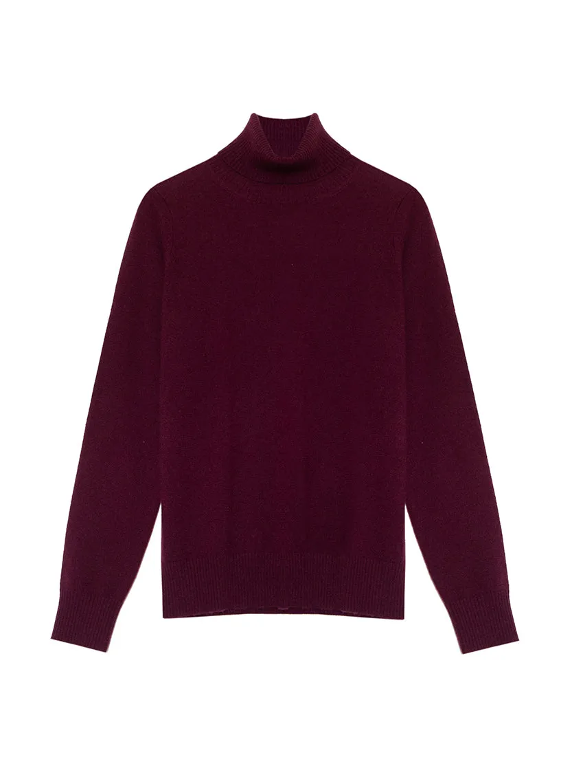 Core Standard 100% Cashmere Roll Neck Jumper