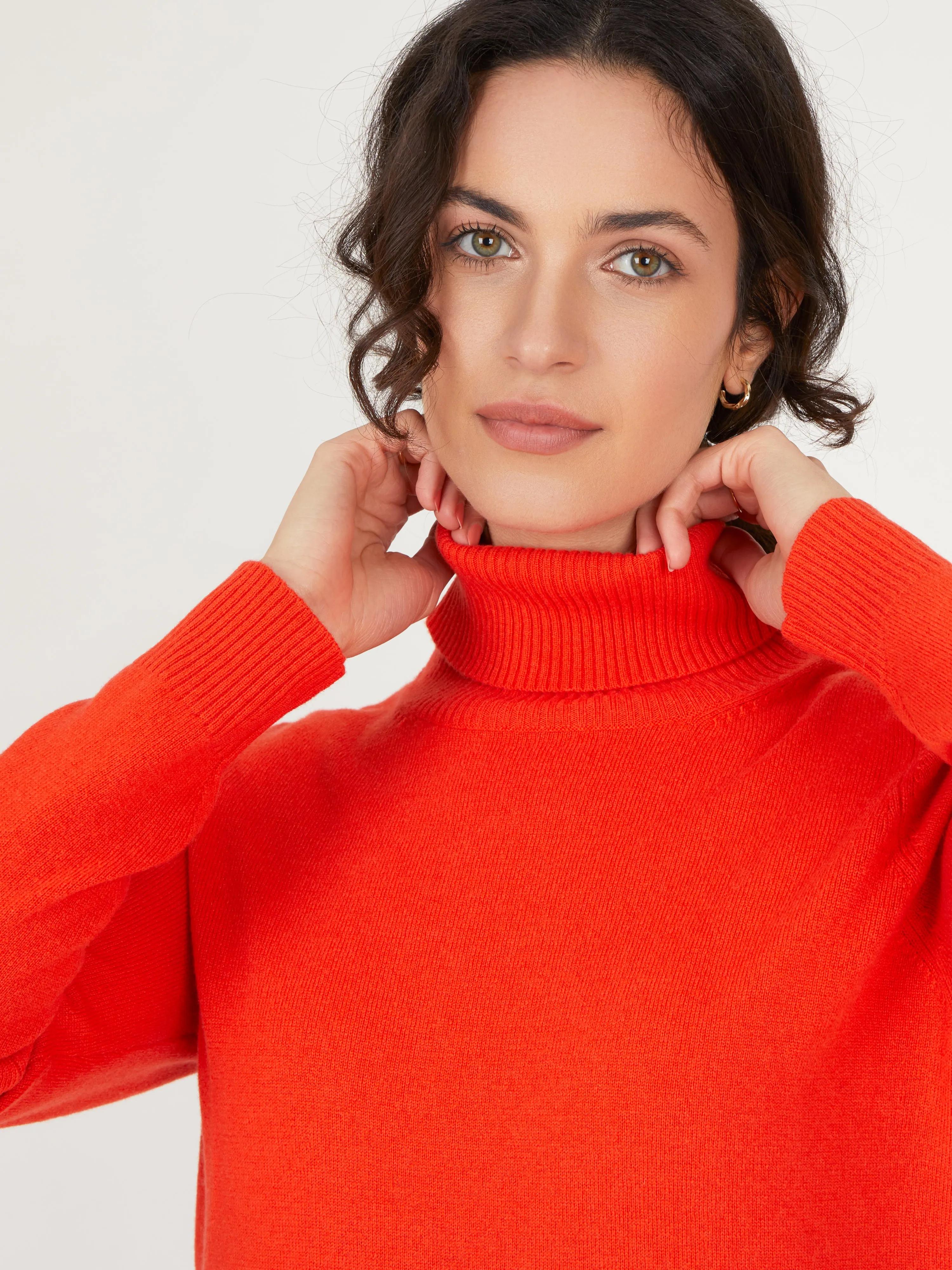 Core Standard 100% Cashmere Roll Neck Jumper