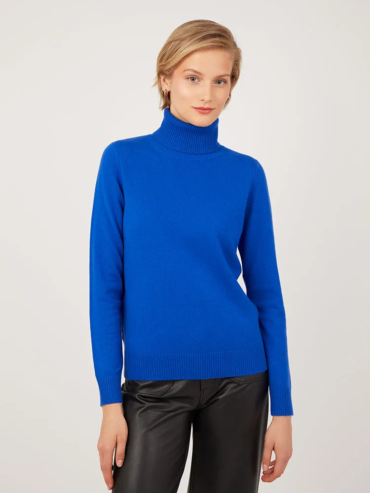 Core Standard 100% Cashmere Roll Neck Jumper