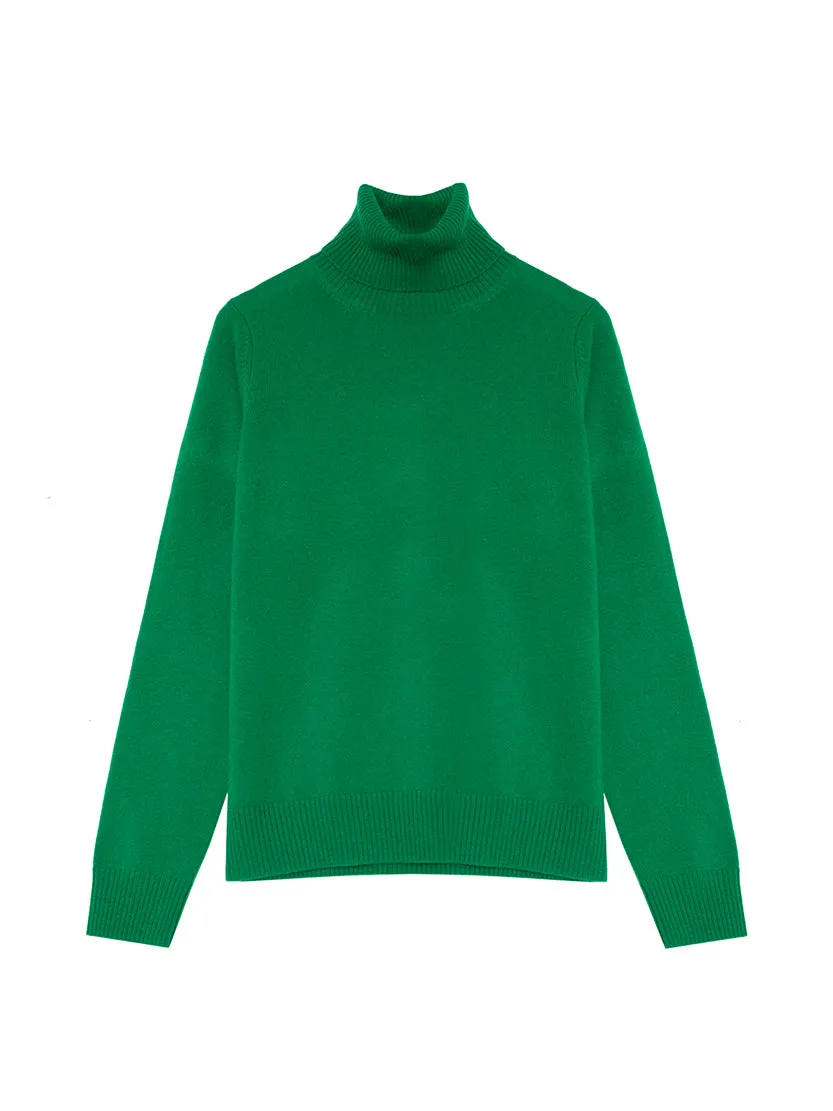 Core Standard 100% Cashmere Roll Neck Jumper