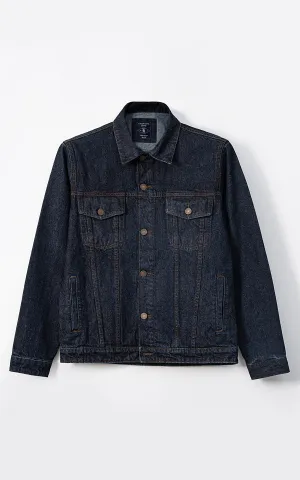 DENIM FULL SLEEVE JACKET BLUE