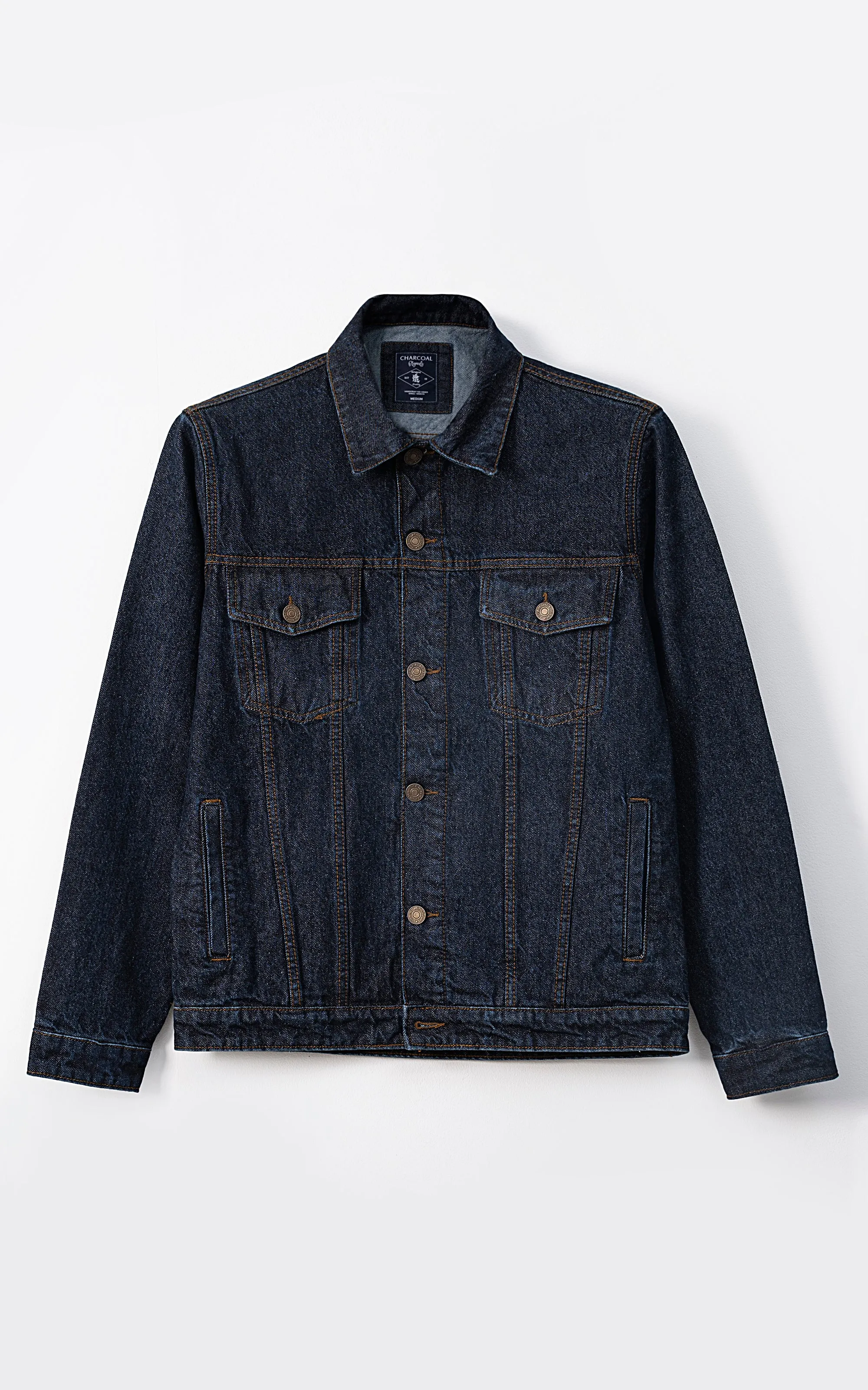 DENIM FULL SLEEVE JACKET BLUE