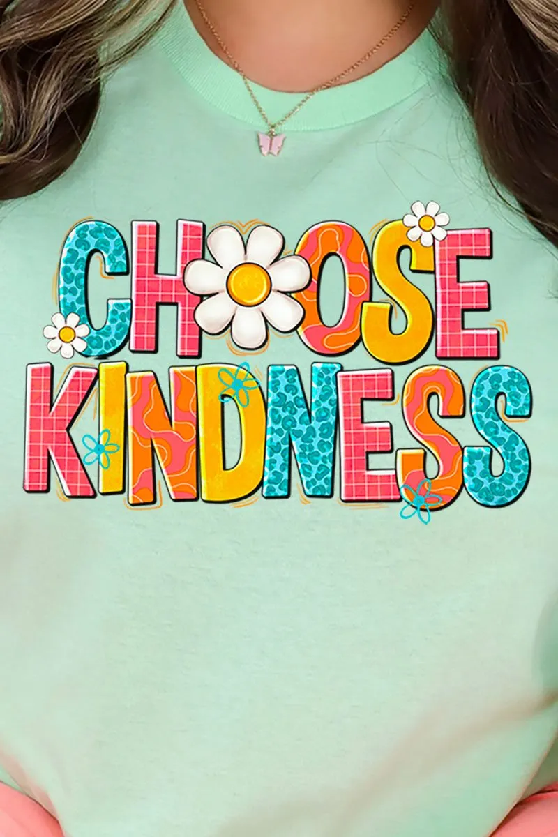 Doodle Choose Kindness Short Sleeve Relaxed Fit T-Shirt