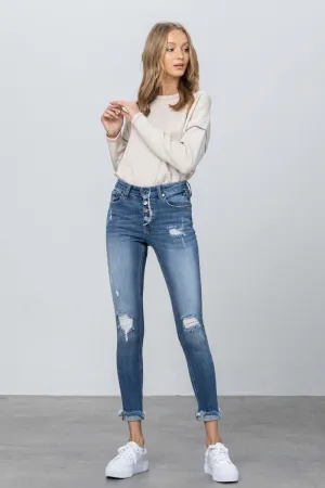 Enjoy the Being Ankle Skinny Jeans