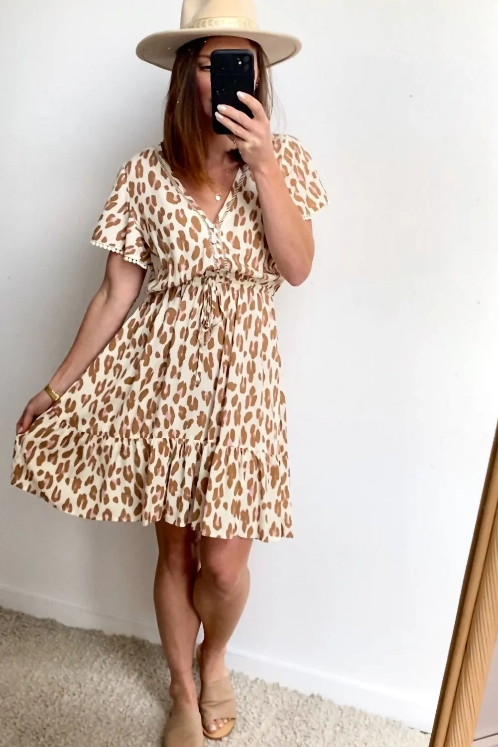 Erin Print Dress