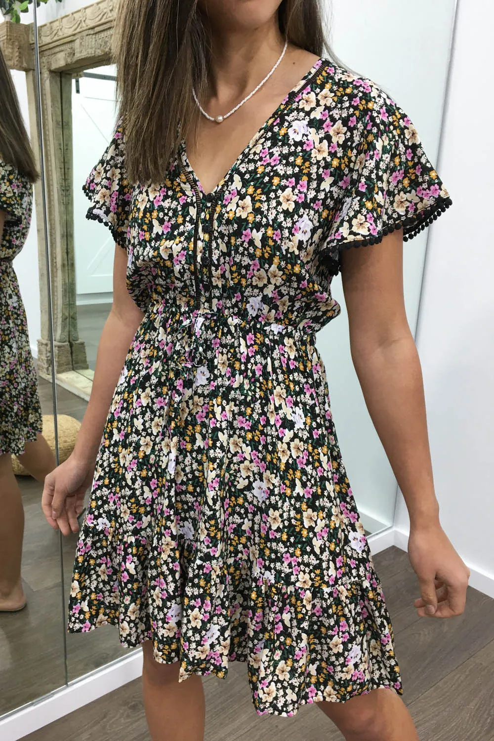 Erin Print Dress