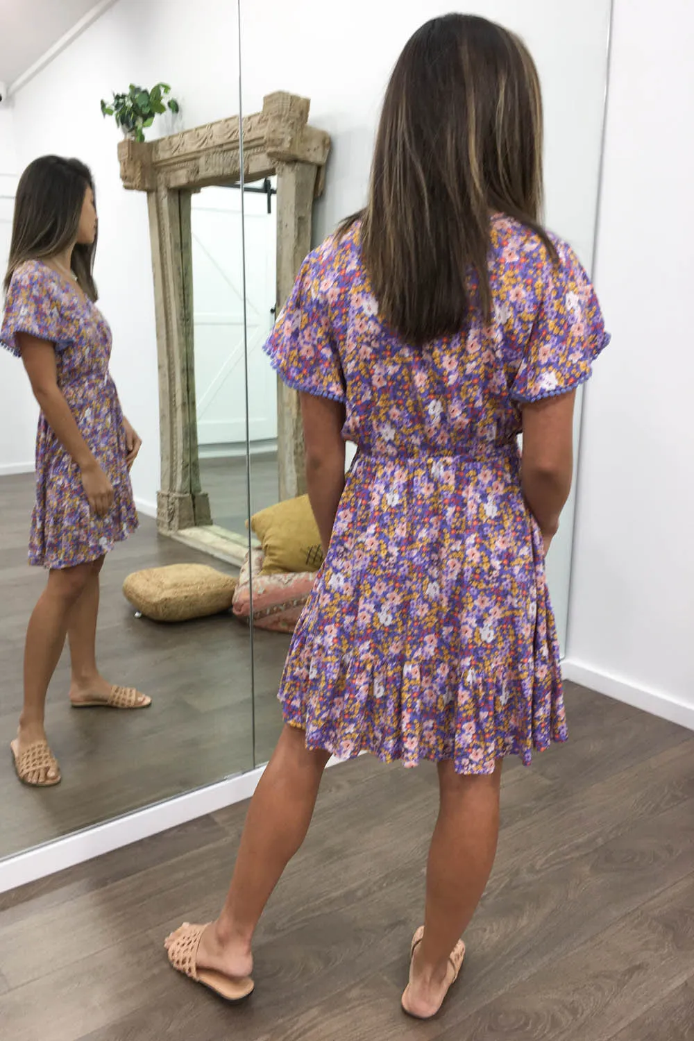 Erin Print Dress