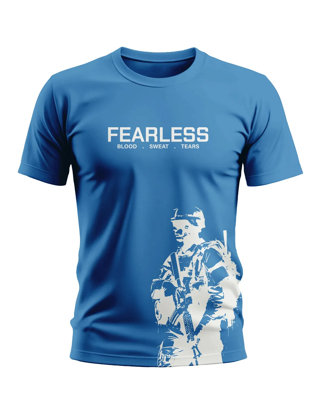 Fearless Soldier Soft Cotton T-shirt