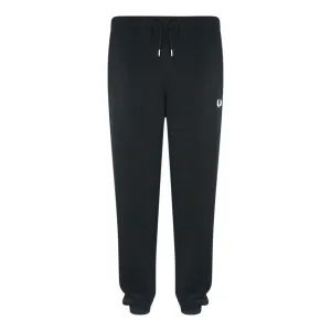 Fred Perry Loop Back Black Sweat Pants