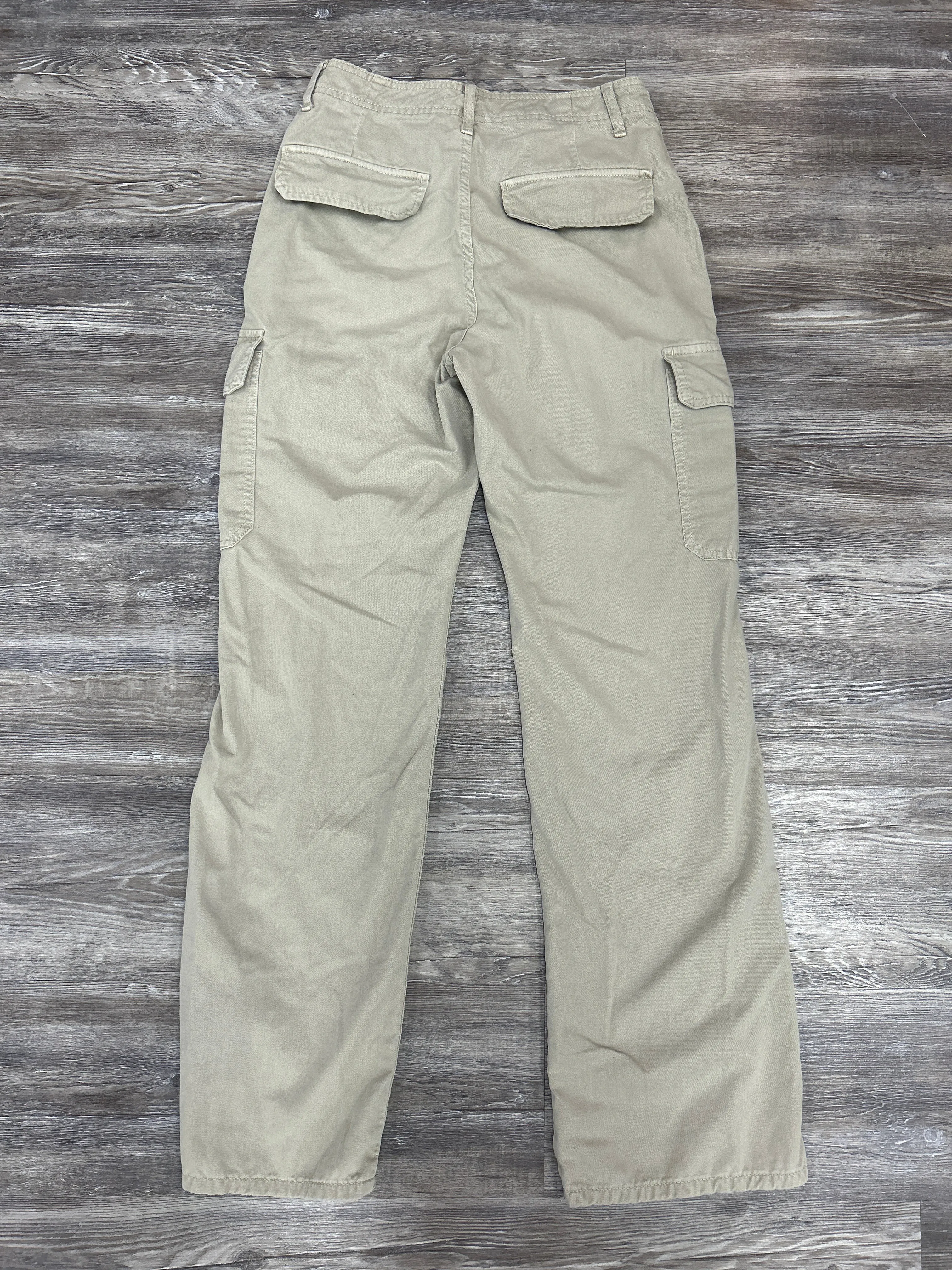 Green Pants Cargo & Utility Zara, Size 2