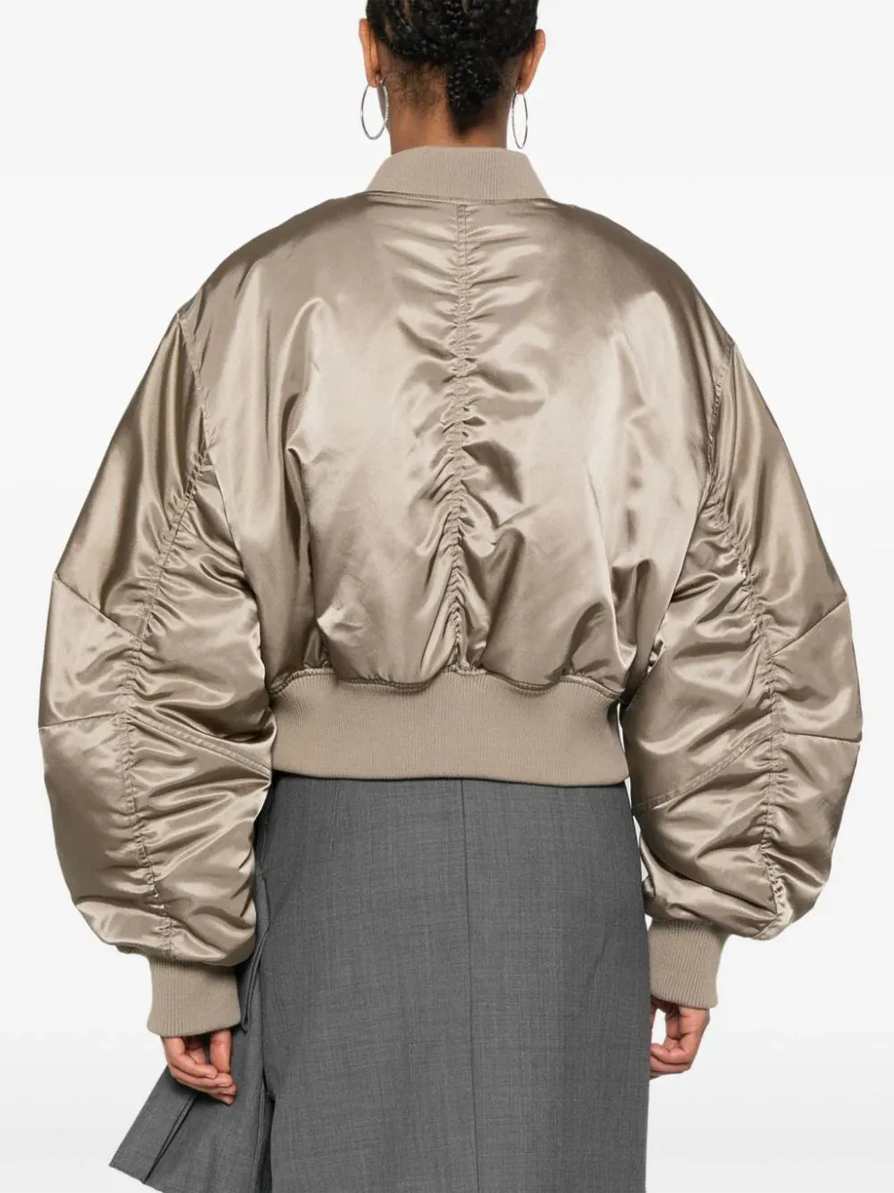 Jett Bomber Jacket in Sage