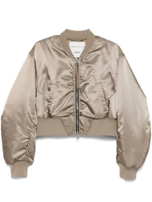 Jett Bomber Jacket in Sage