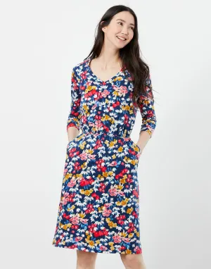 Joules Jade Print Easy Jersey Dress