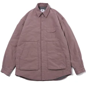 Kappy Padding Shirt Jacket Red Bean