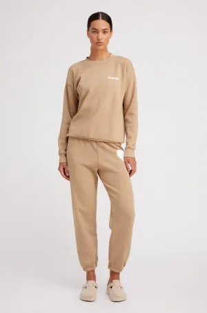 Khaki Heart Sweatpants