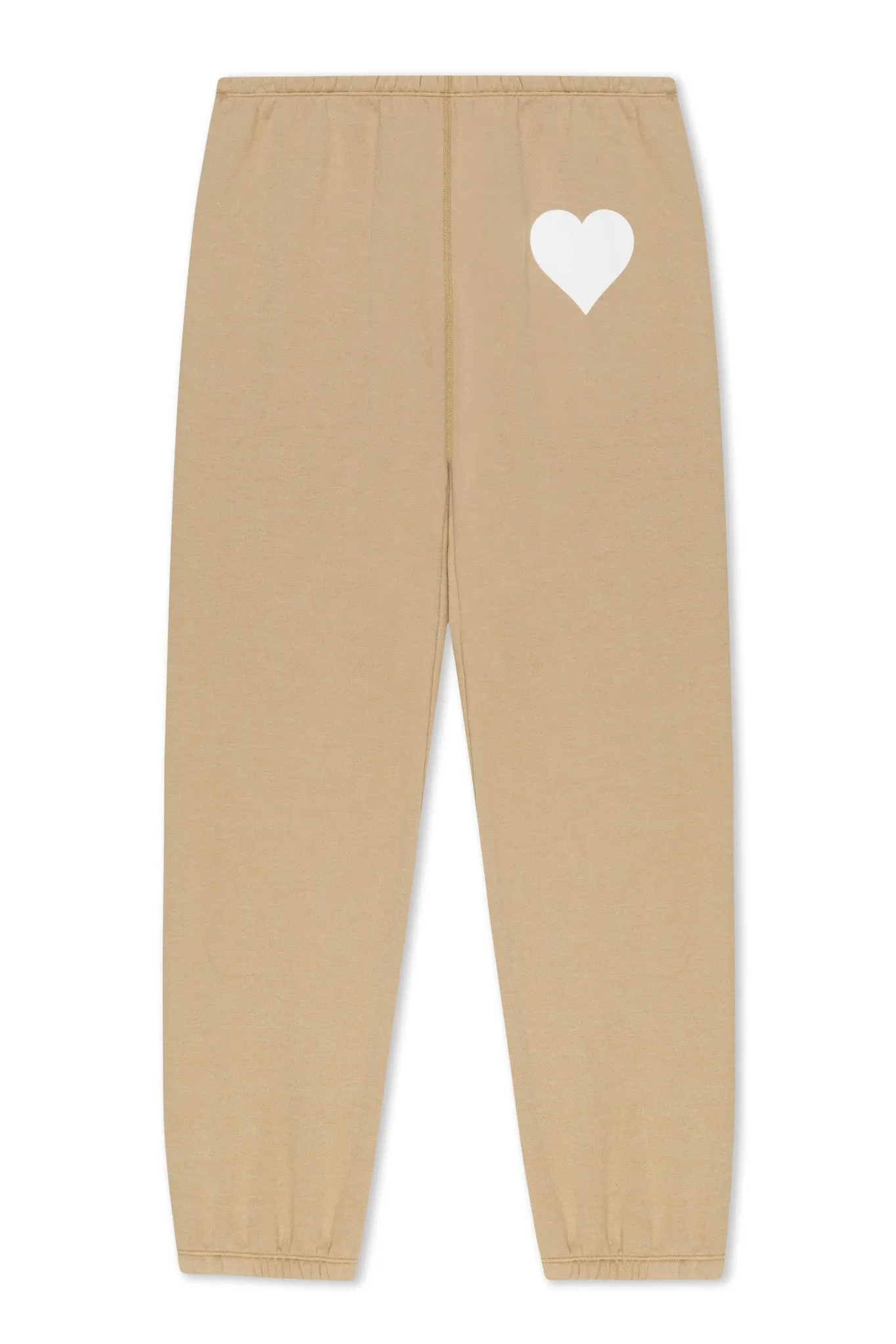 Khaki Heart Sweatpants