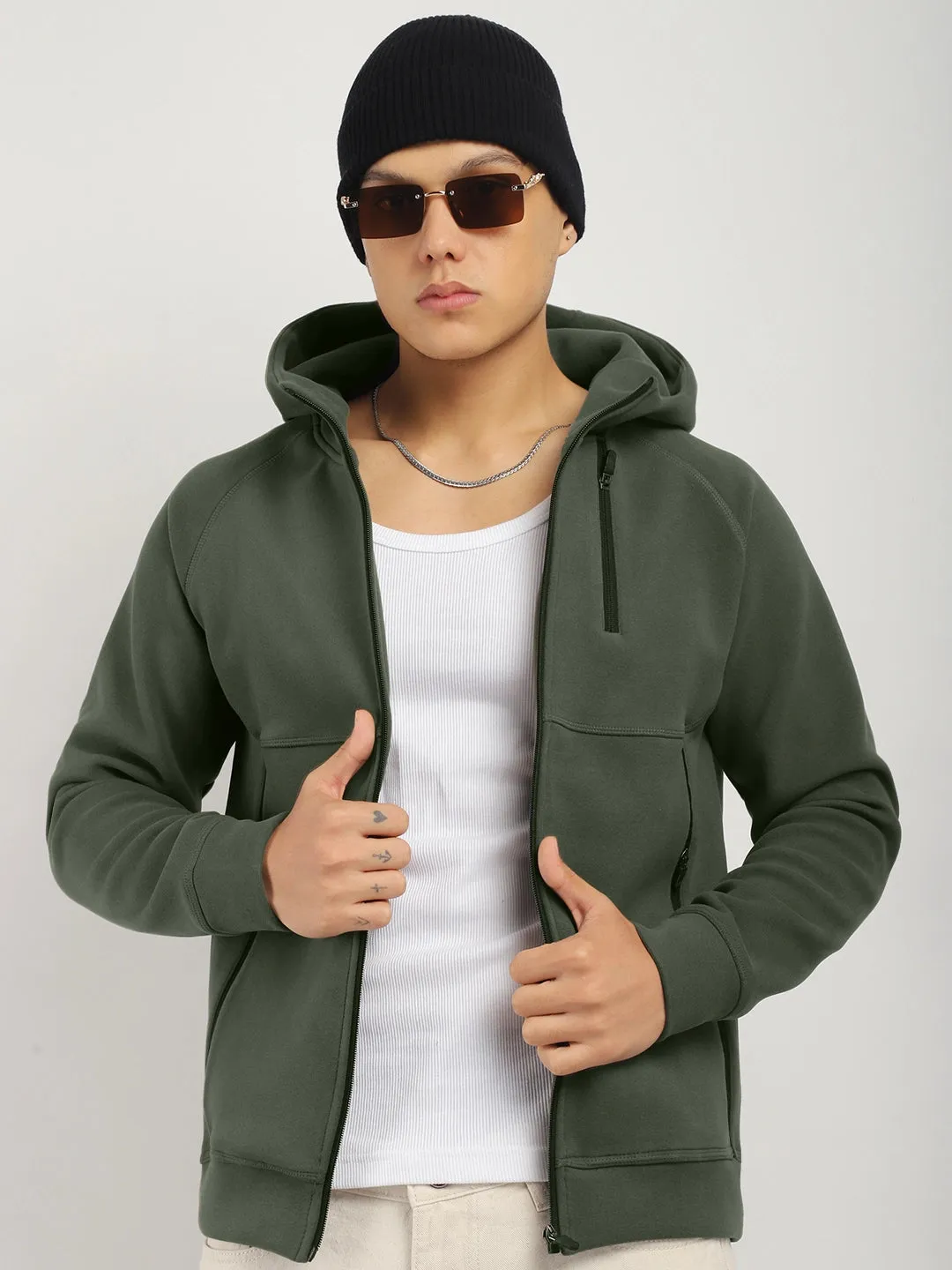 London Wayfarer Green Hoodie