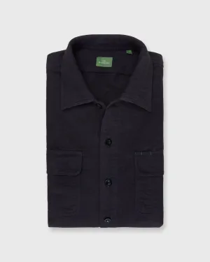 Luke Work Shirt in Navy Chamois