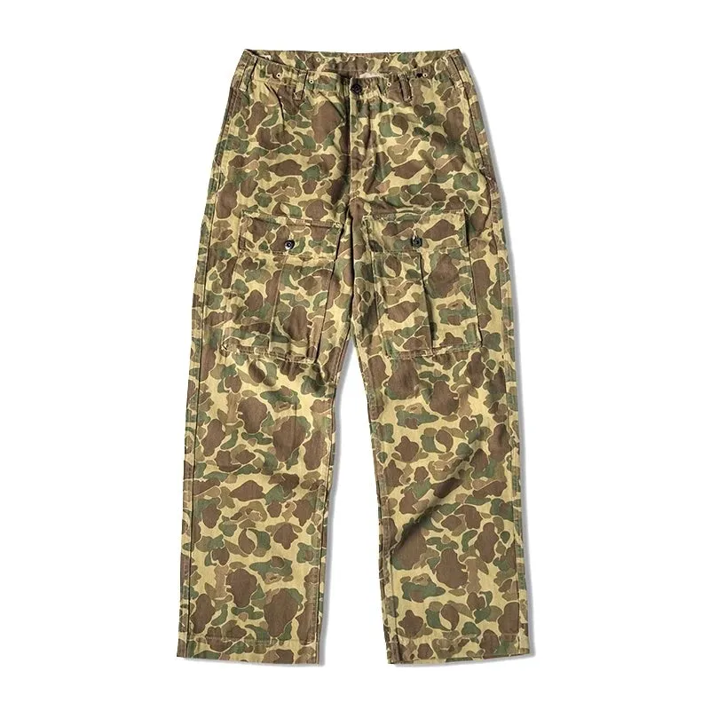 Modified Army M-43 Frog Skin Camo Cargo Pants