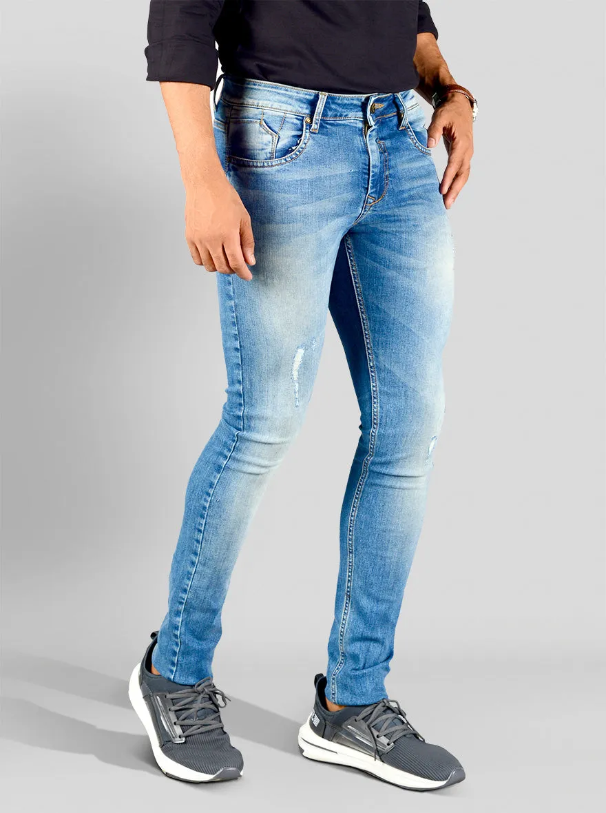 Moonlight Blue Slim Fit Jeans | Greenfibre