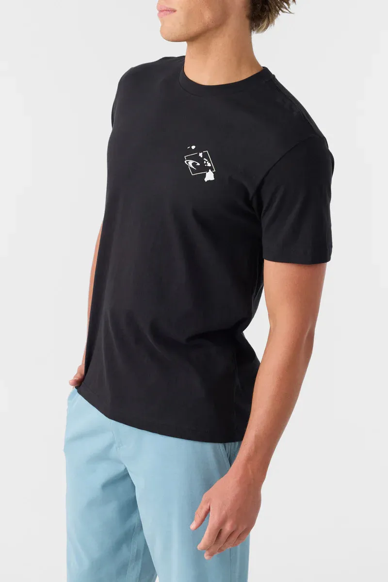 O'NEILL CREST TEE - BLACK