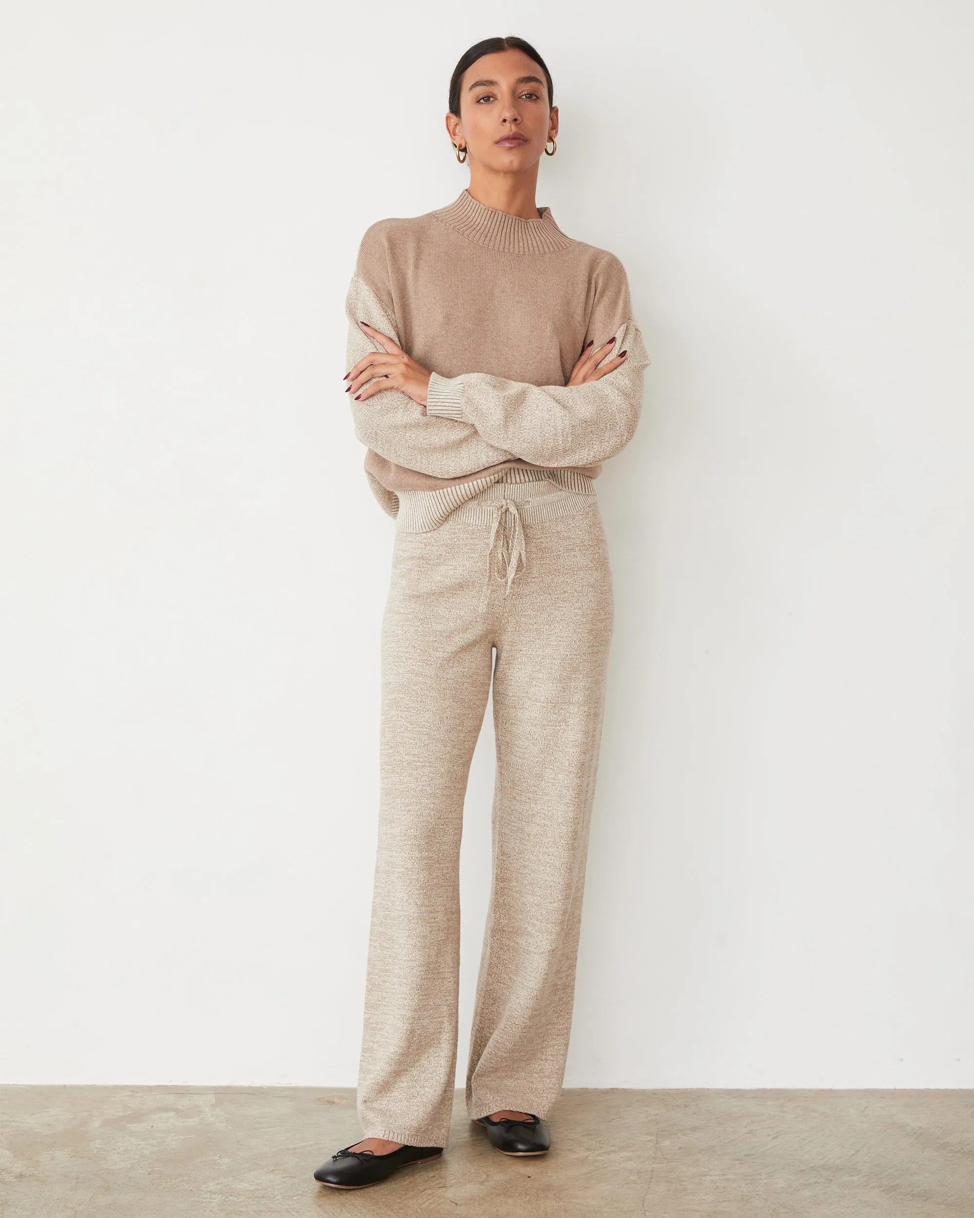 Organic Cotton Cashmere Relaxed Pant