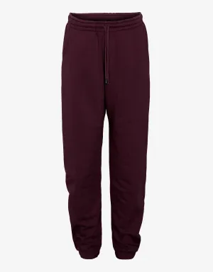 Organic Sweatpants - Oxblood Red