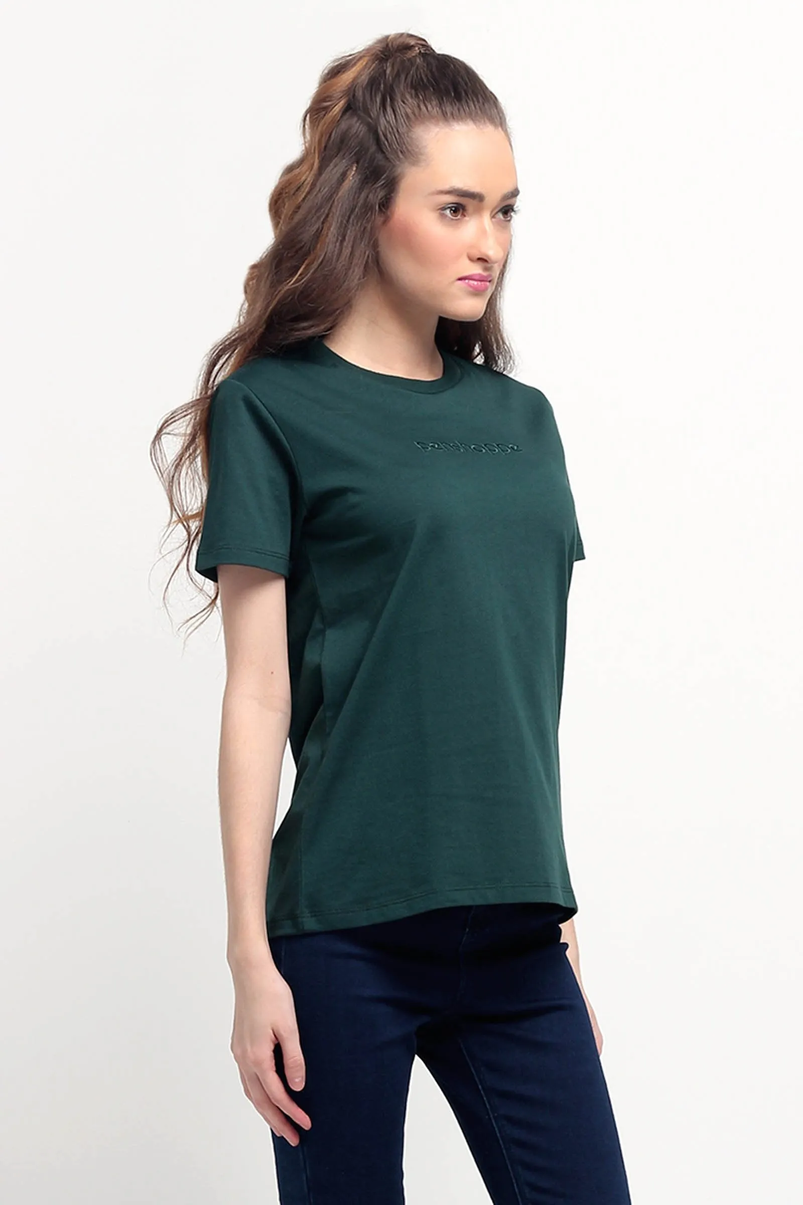 Penshoppe Old School - Relaxed Fit Tee With Embroidery