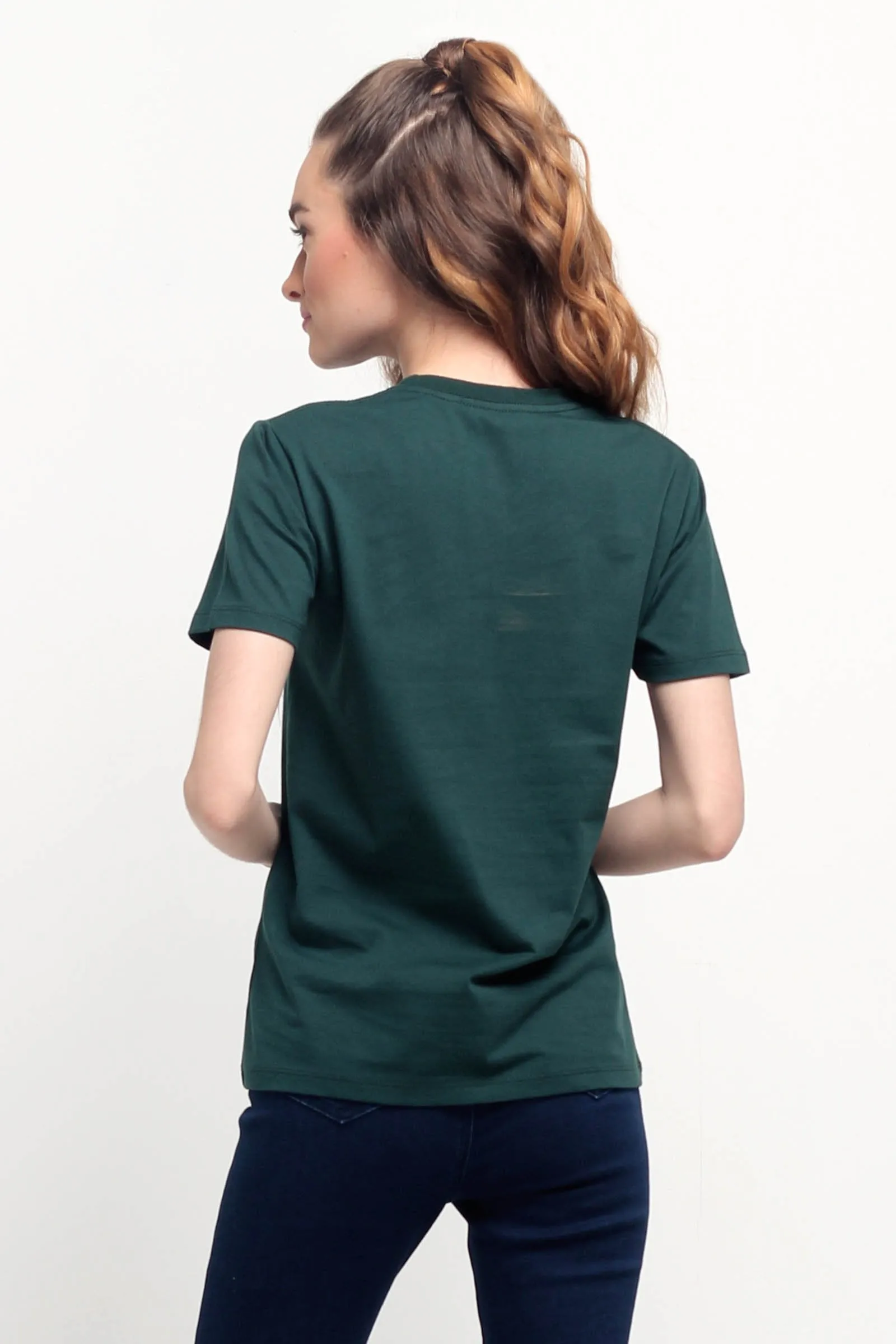 Penshoppe Old School - Relaxed Fit Tee With Embroidery