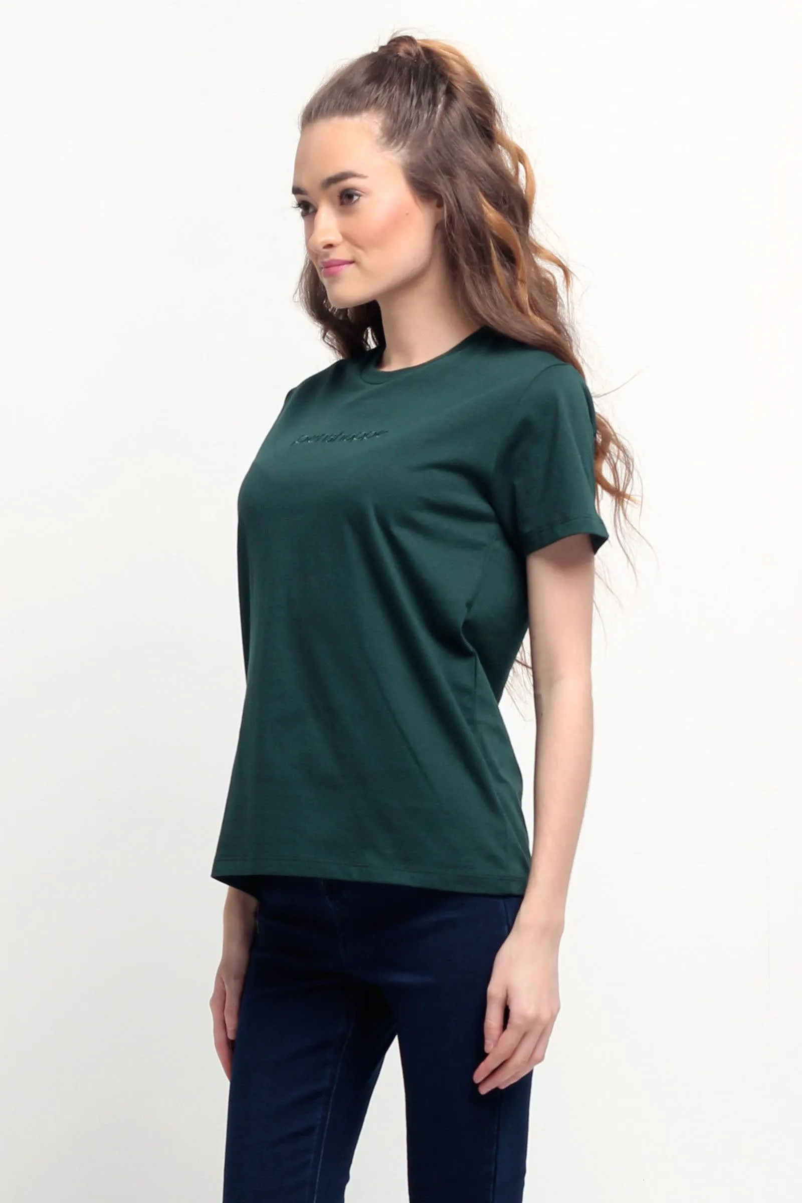 Penshoppe Old School - Relaxed Fit Tee With Embroidery