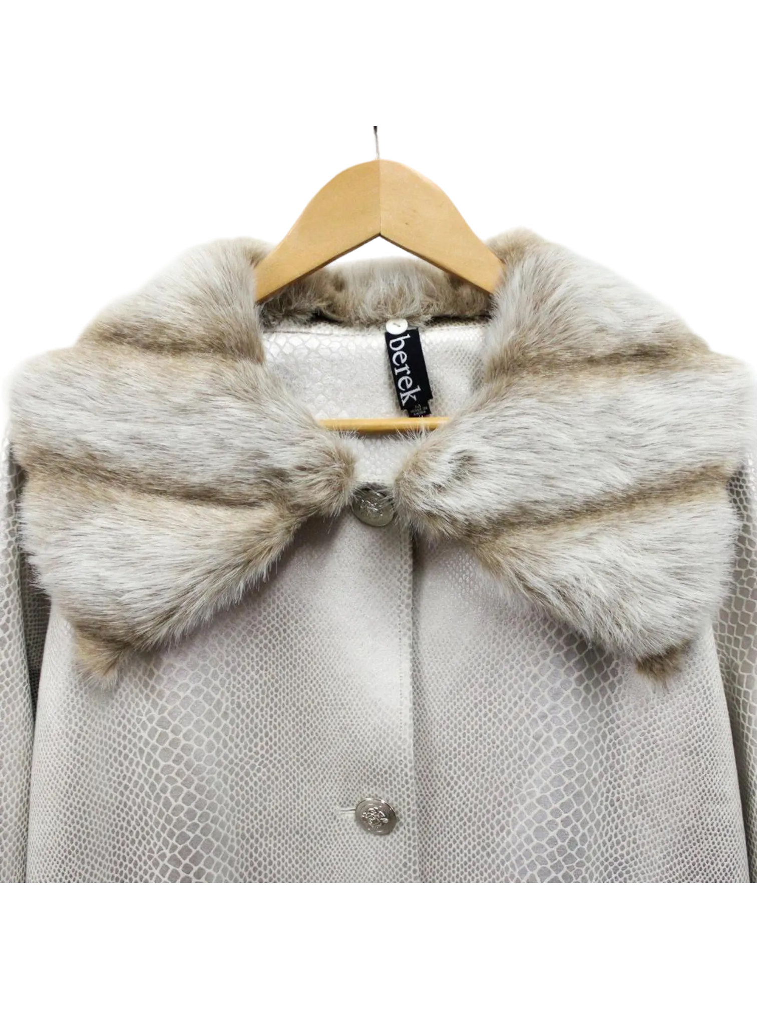 Platinum Cobra Luxe City Jacket w Fur Collar