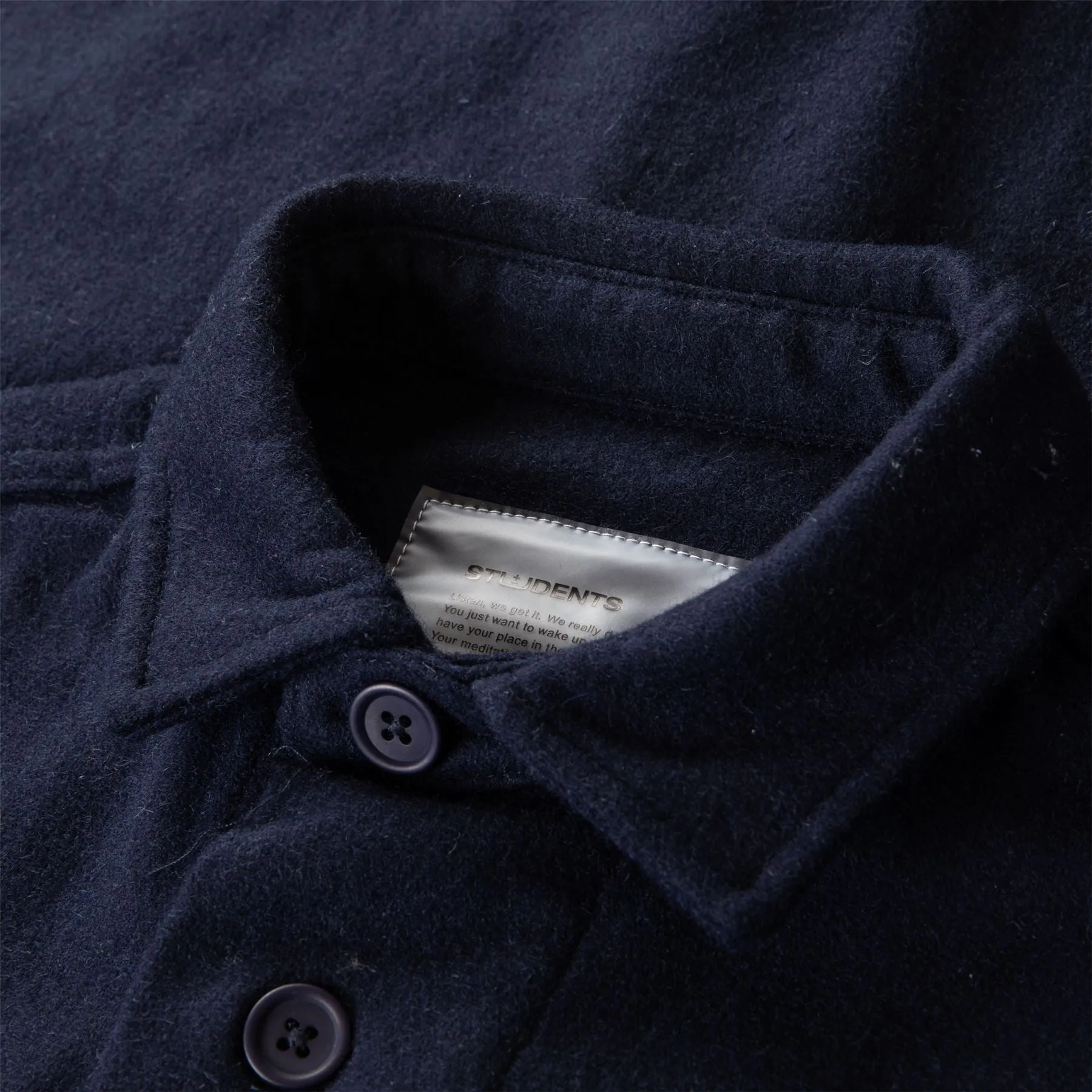 Rex Wool Jacket Navy - AW24