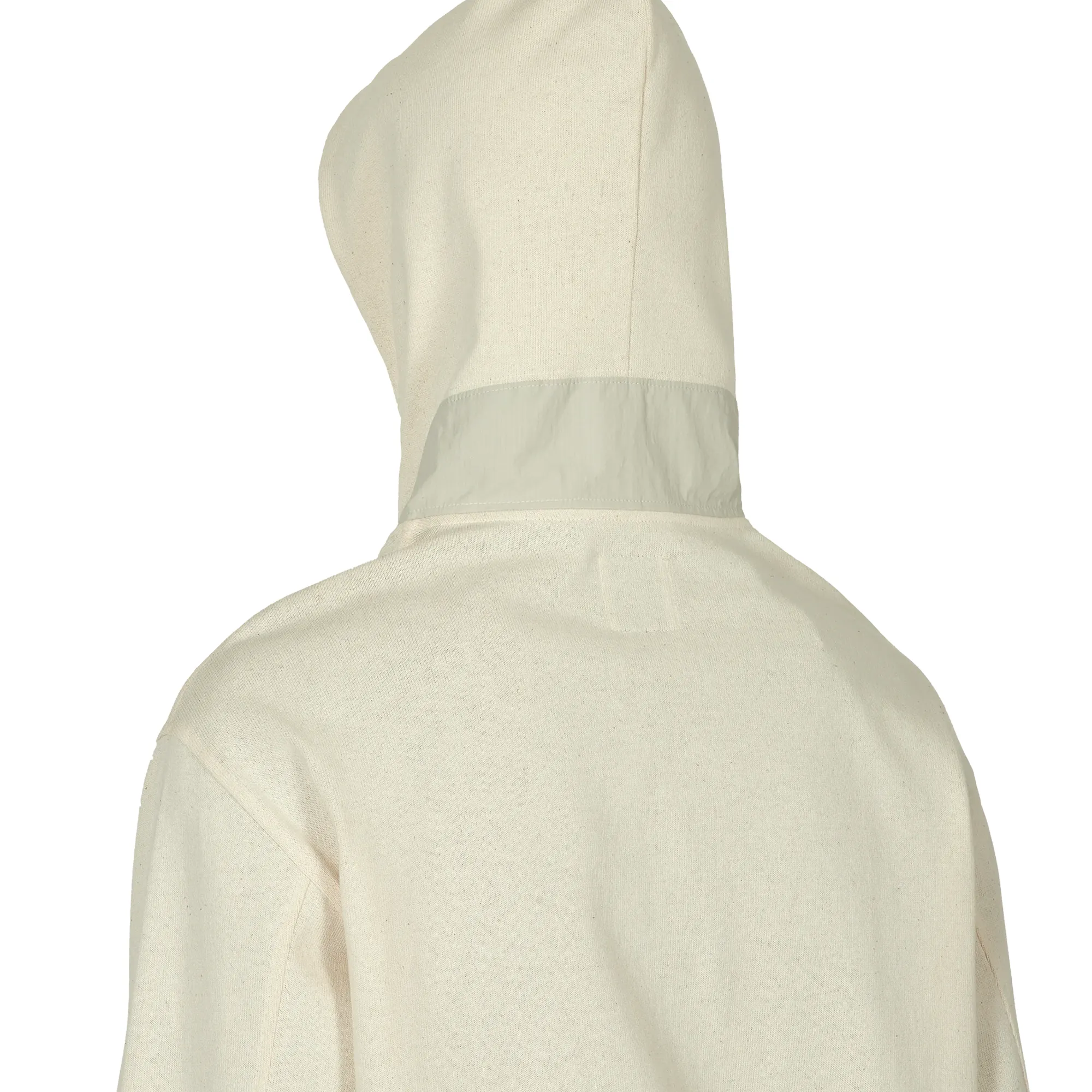 ROA Paneled Hoodie Ecru