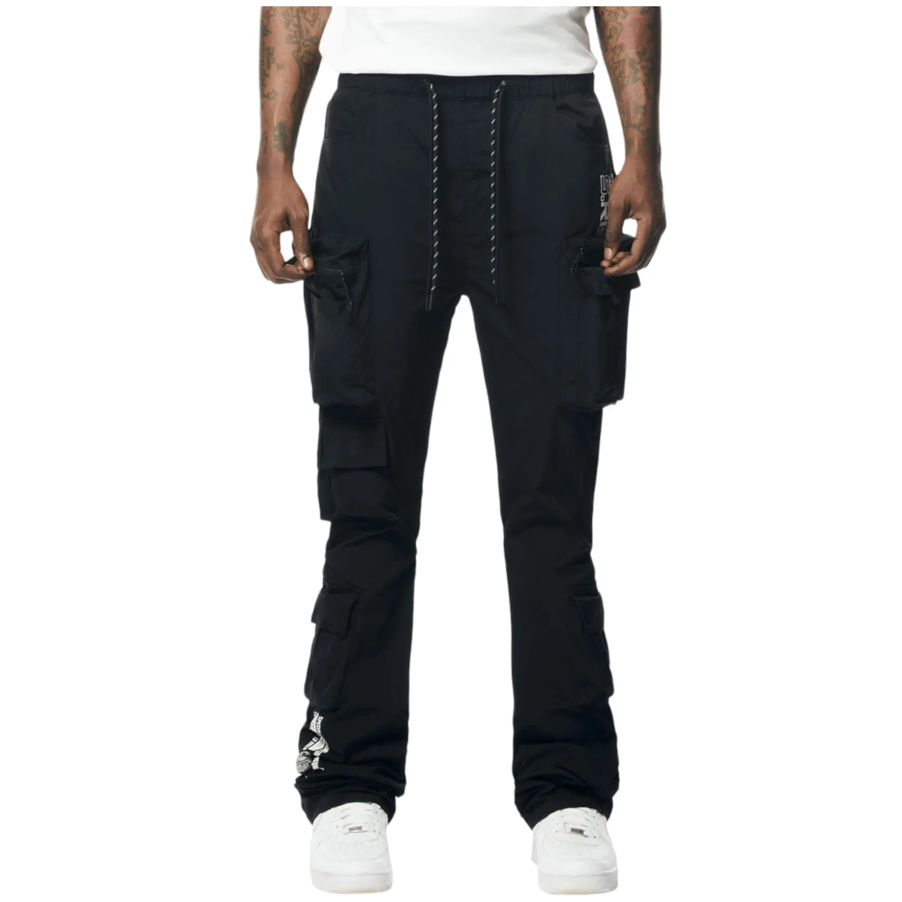 SMOKE RISE: Nylon Utility Pants WP23586