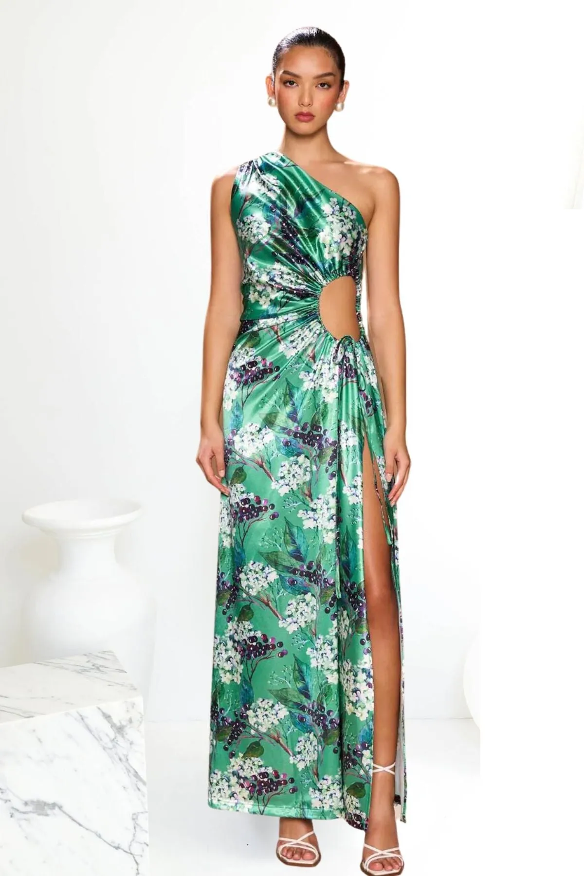 SONYA MODA Nour Dress (Fiori Di Sambuco)