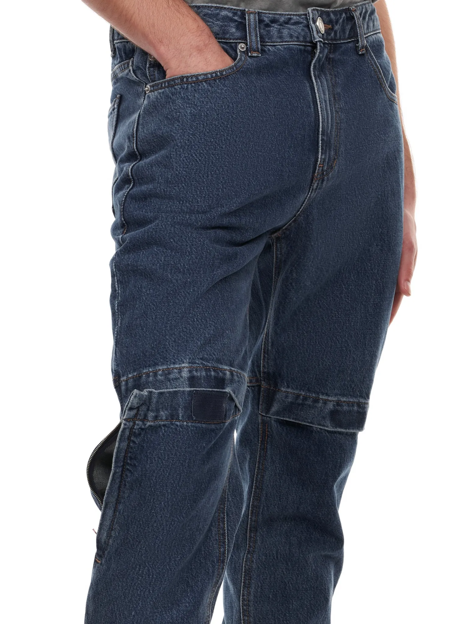 Tapered Utility Jeans (JC1721PD1P-BLUE)