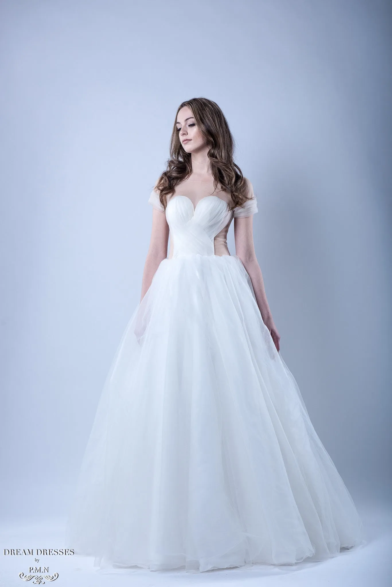 Tulle Ball Gown Wedding Dress (#Kennadie)