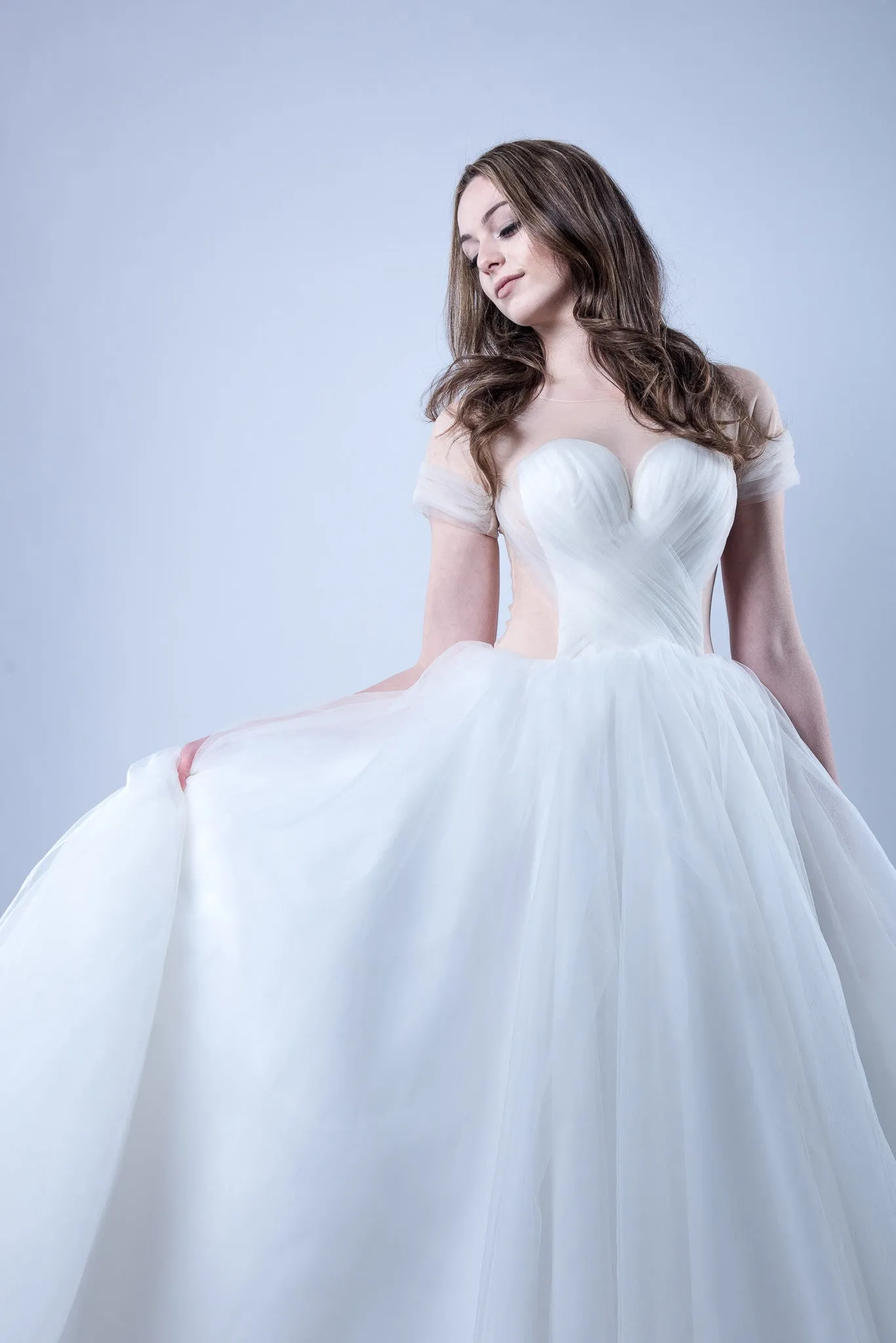 Tulle Ball Gown Wedding Dress (#Kennadie)