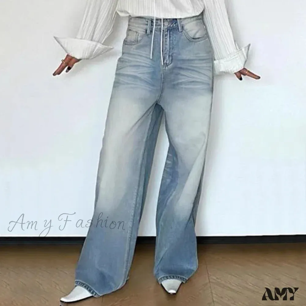 Vintage Baggy Distressed Casual Comfortable Stylish Trendy Relaxed Classic Jean